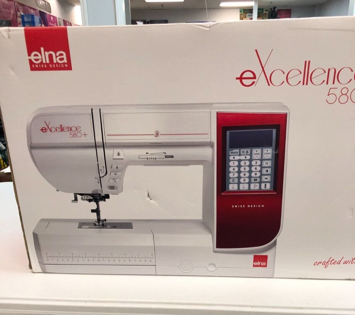 Review Of The Elna Excellence 580 Sewing Machine SewingMachineGuide