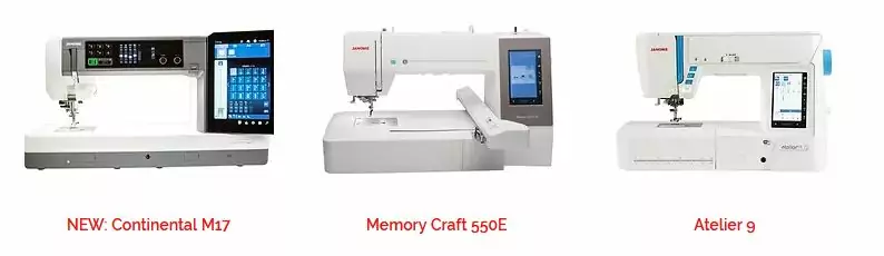 Janome Embroidery Sewing Machines