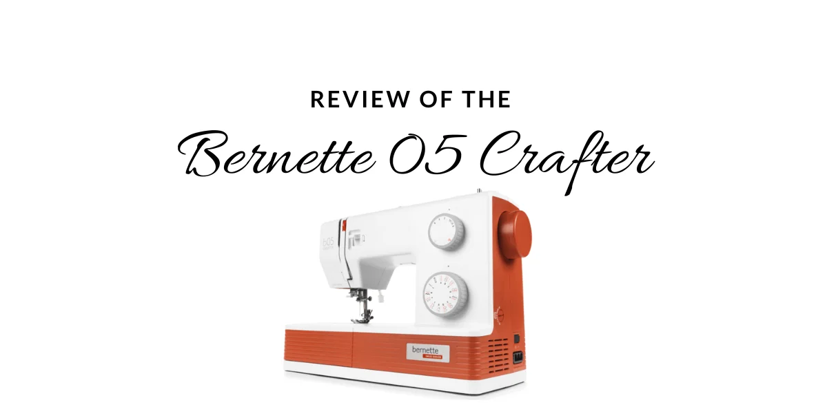 Bernette 05 Crafter Sewing Machine - More Than Vacuums