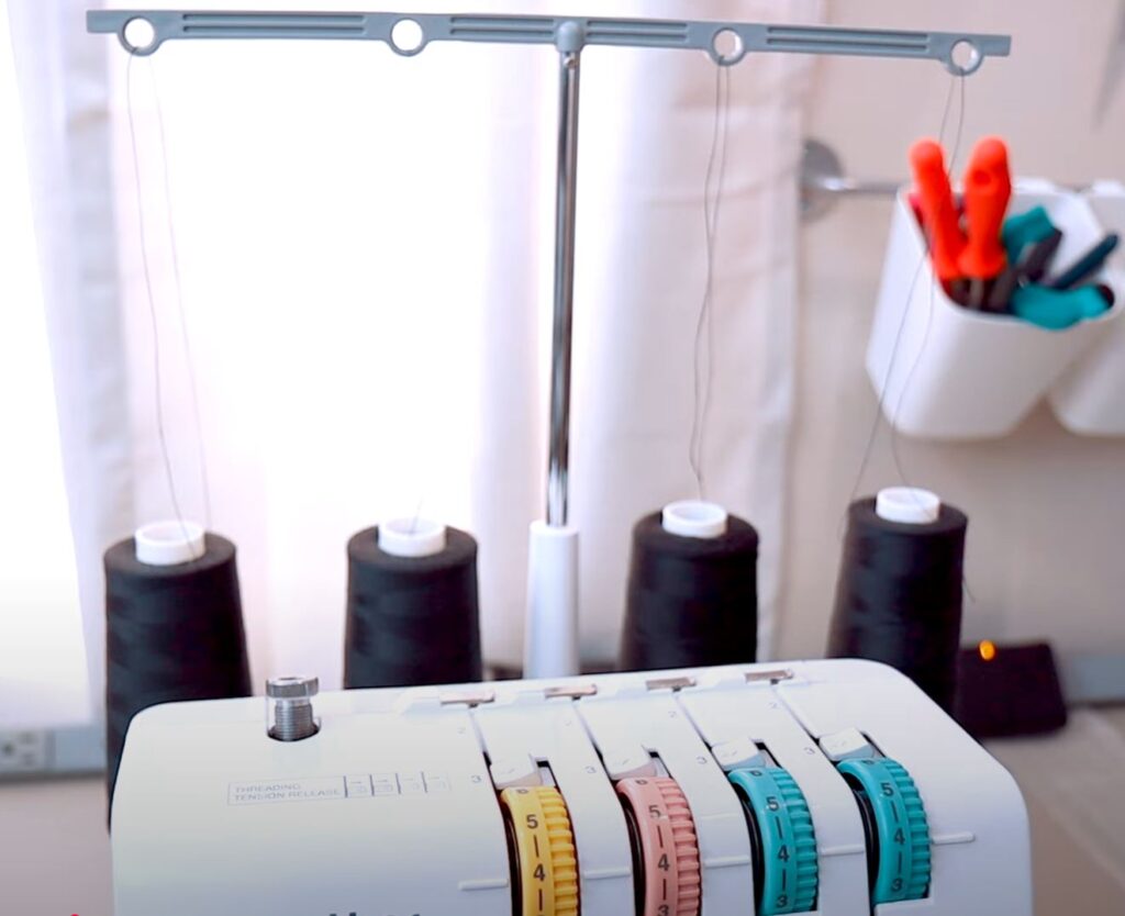 Brother 1034D Overlocker Thread Pole