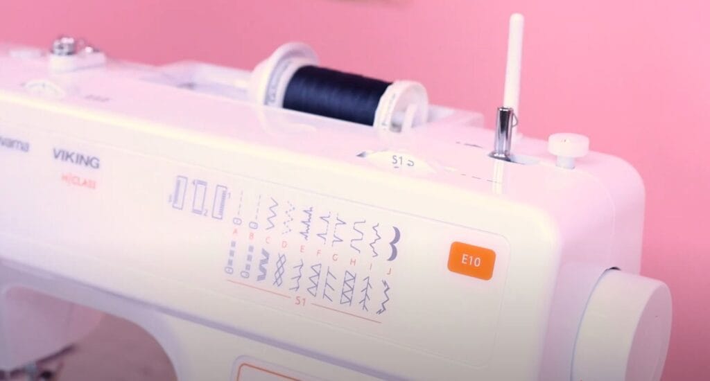 Husqvarna Viking E10 Sewing Machine Stitches