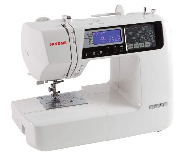 Janome 4120QDC Sewing Machine Review & Overview SewingMachineGuide.co.uk