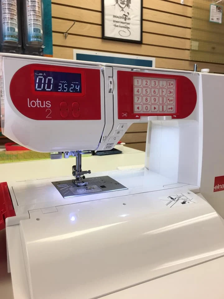 elna Lotus 2 Sewing Machine by Elna - Embroidery Machine