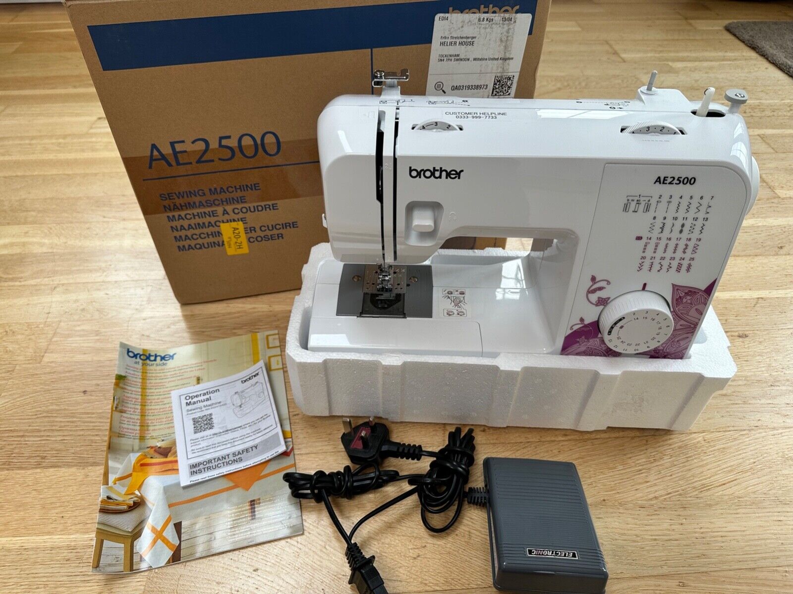 Brother AE2500 Sewing Machine Accessories