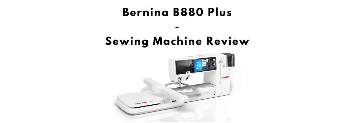 Bernina 880 Plus Sewing Machine