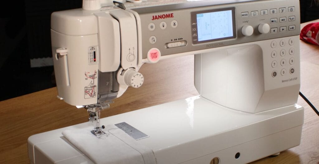Janome Memory Craft 6700P Sewing Machine