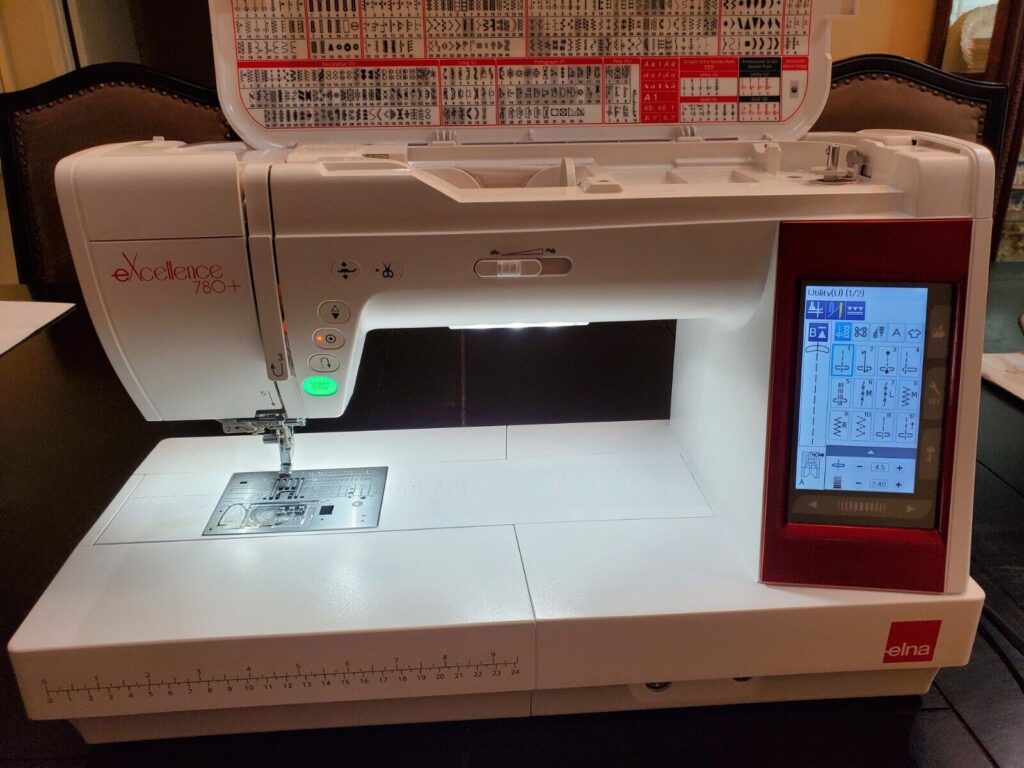 Elna eXcellence 780 Plus Sewing Machine