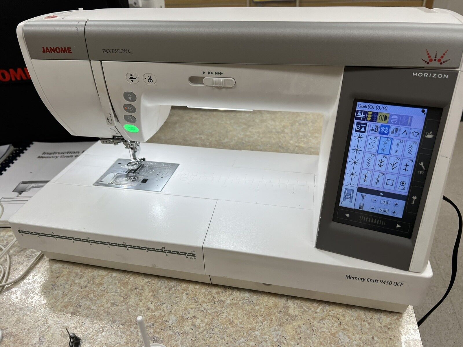 Janome Memory Craft 9450 QCP Sewing Machine – Review and Overview ...