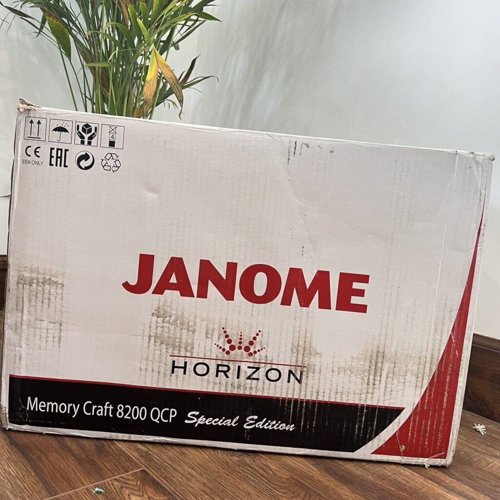 Janome Memory Craft 8200 Box