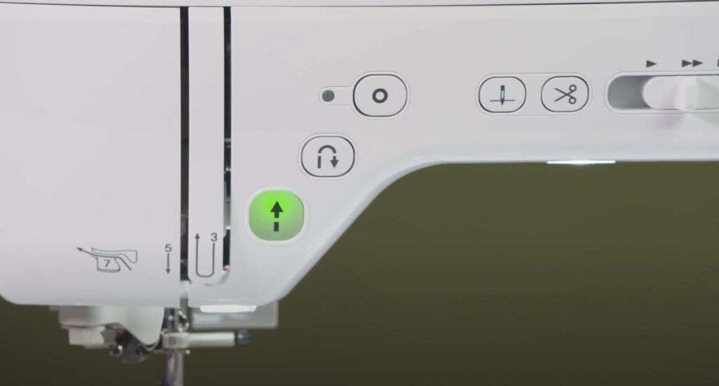 Brother F560 Sewing Controls