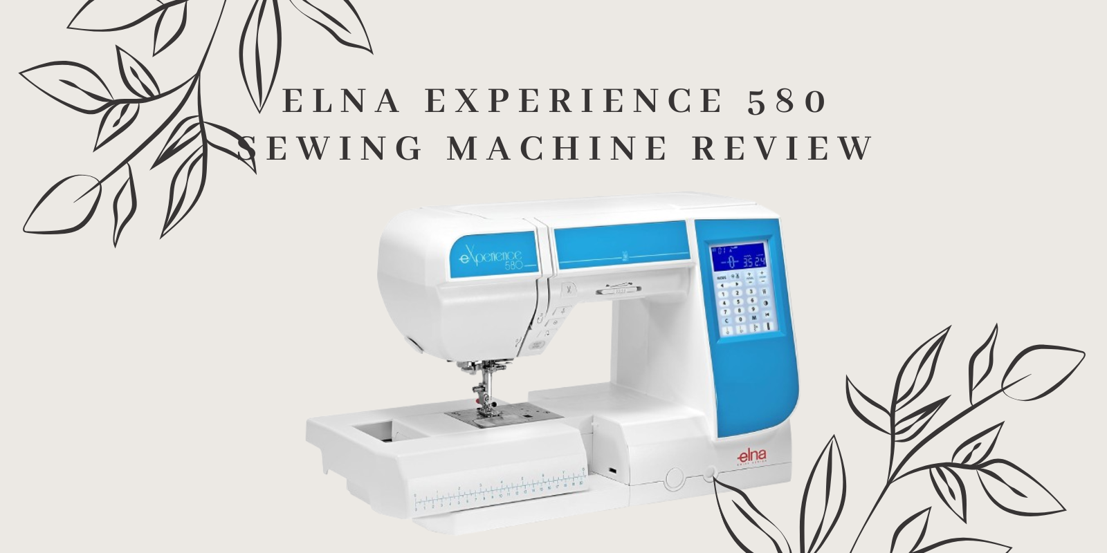 Elna eXperience 580 Sewing Machine